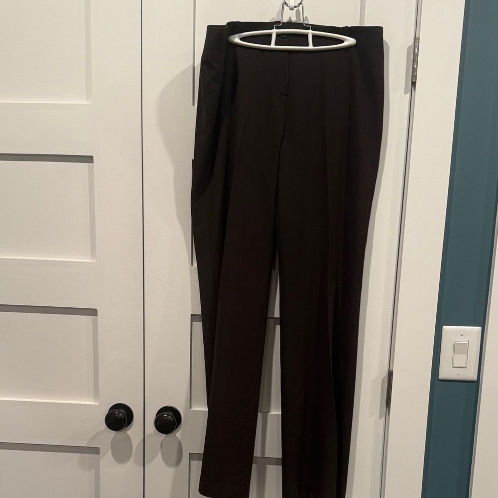 Margaret M Women's Brown Boot Cut Pants